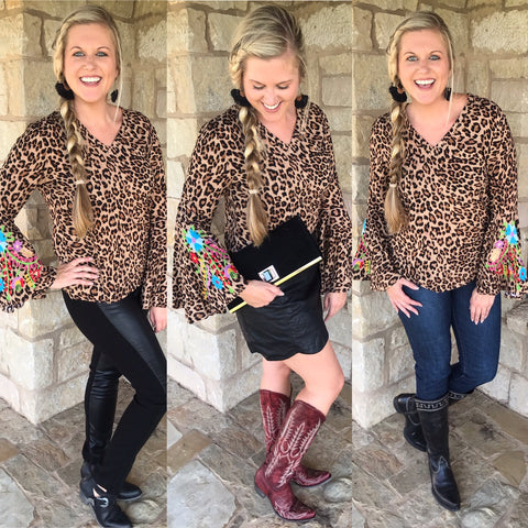 3 Ways to Wear Chloe Leopard Top